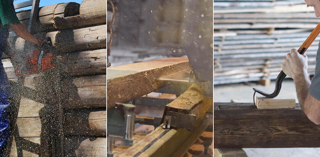 Sourcing and working with reclaimed wood